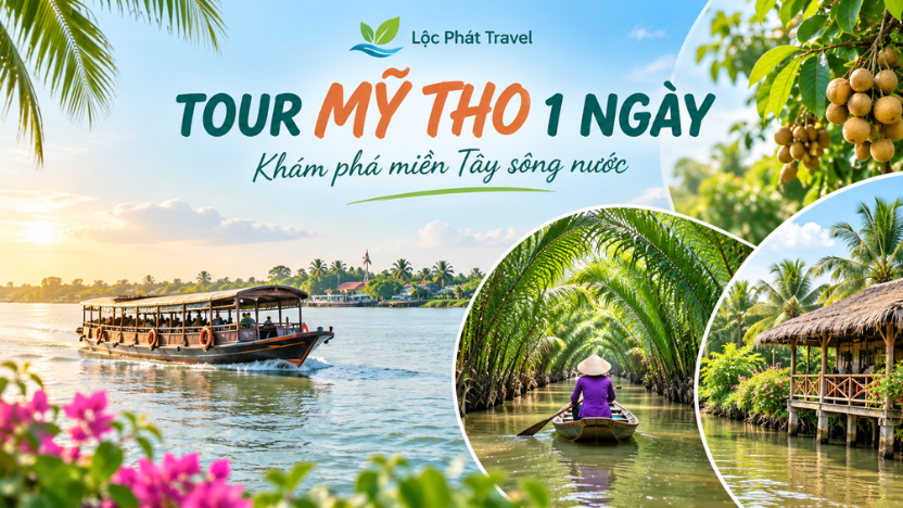 Tour Du Lịch Tham Quan Mỹ Tho 1 Ngày - Khám Phá Cồn Thới Sơn, Cồn Phụng